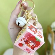 Resim Silver1 Yeni Sevimli Çizgi Film Işıklı Işık Kulomi Büyük Kulak Köpek Hediye Kutusu Anahtarlık Araba Okul Çantası Dıy Kolye Hediye (Yurt Dışından) 