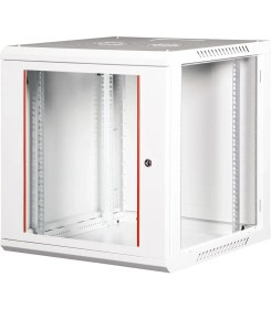 Resim Lande - 12U 19" Duvar Tipi Rack Kabinet - Genişlik: 600 mm | Derinlik: 600 mm - Açık Gri 