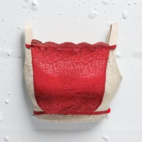 Resim Kadınlar İçin Yarı Şeffaf Kapatmalı, Kaydırmaz Astarlı Günlük Kullanım İç Çamaşırı - Yazlık Düşük Boyunlu, Rahat ve Zarif Çıkarılabilir Camisole, Çiçek Desenli Minimalist Askısız Bralette, Dikişsiz Örtücü, Kolay Giyilip Çıkarılan, Ayarlanabilir Askılı, Moda Dantel Ön Kısmalı Göğüs Gizleme Üstü, Çok Yönlü Stil 