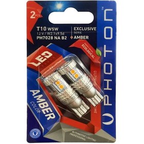 Resim Photon Ph7028na Turuncu T10 Led Park Ampulü W5w 