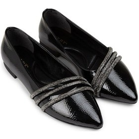 Resim Deery Rugan Siyah Taşlı Kadın Babet - 38601zsyhc01 Siyah 