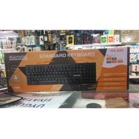 Resim RAYNOX Rx-k05 Q Standart Kablolu Klavye Yumuşak Tuşlu 