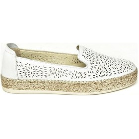 Resim Fox Shoes U555200103 Beyaz Hakiki Deri Kadın Günlük Ayakkabı Beyaz-hakiki Deri Beyaz 