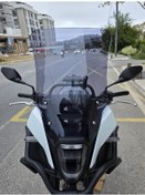 Resim Motocam Honda Nx 500 Ön Cam 48cm 2025 Model Füme Renkli 4mm Uzun Cam 