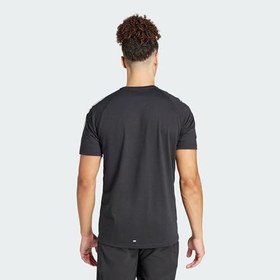 Resim adidas Own The Run 3-Stripes Erkek Tişört 
