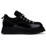 Resim Kemal Tanca Tamer Tanca Erkek Deri Siyah Süet Sneakers & Spor Ayakkabı 