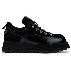 Resim Kemal Tanca Tamer Tanca Erkek Deri Siyah Süet Sneakers & Spor Ayakkabı 