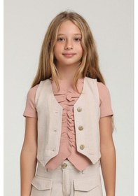 Resim Xo Kids Kız Çocuk Yelek 9-13 Yaş 2523 Siyah 