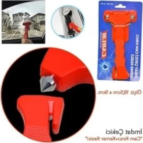 Resim Hakay Oto Acil Durum Çekici - Cam Kırıcı ve Kemer Kesici 