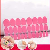 Resim 240 adet/10 Sayfa Büyük Boy Yeni Yükseltilmiş Pembe Gül Işıkla Kürlenmiş Tırnak Filmi, Tırnak Stickerı, Güçlü Çift Taraflı Tırnak Yapıştırıcısı, Jöle Çift Taraflı Tırnak Yapıştırıcısı, Nefes Alabilen Film, DIY Tırnak Sanatı, Güçlü ve Uzun Süreli, Süper Yapıştırıcı 