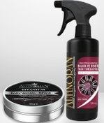 Resim Altınoran Jant Balata & Demir Tozu Sökücü 500 ML + Titanium Seramik Wax Oto cila 100 gr 