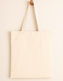 Resim SADEN HOME KREM HAM BEZ CANTA , 35X40 CM PLAJ CANTASI 