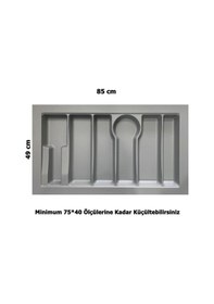 Resim LİDER 85*49 Çekmece İçi Kepçelik ve 85*49 Kaşıklık İkili Set 