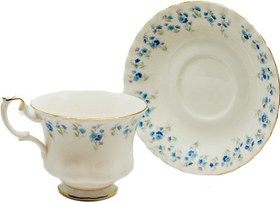 Resim İngiliz Royal Albert Memory Lane çay fincanı 