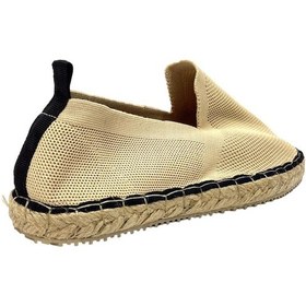 Resim Unisex Bej Triko Espadril Bej 