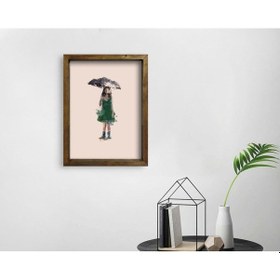 Resim Bk Home Doğal Masif Ahşap Çerçeveli Tablo-21 (551055286) 