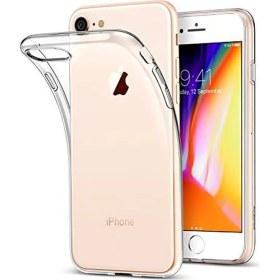 Resim Kzy Apple iPhone Se 2020 Kılıf Şeffaf Silikon Kapak ve Ekran Koruyucu Set 