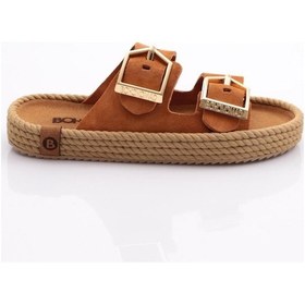 Resim Bohonomad Sydney Kadın Tokalı Terlik SYD12-R147027 Taba 