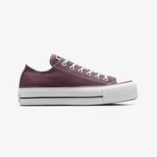 Resim Converse Chuck Taylor All Star Lift Kadın Bordo Platform Sneaker 