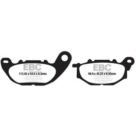 Resim Ebc Fa663 Yamaha Mt25 / R25 15-21 Ön Organik Fren Balatası 
