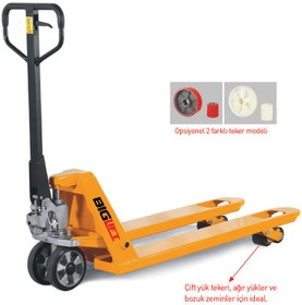 Resim BigLift RM-BFE25 Transpalet 2500 Kg İki Çatal Uzunluğu 115 Cm 