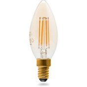 Resim Osram Vintage 1906 4,5W Led Cl B Fıl Gold 36 Non-Dim Lm825 E14 Sarı Işık Ampul 