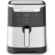 Resim Geniş Kapasiteli Çok Fonksiyonlu Yağsız Pişirici, Gri Renk 