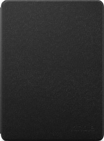 Resim Amazon Kindle 6.8" Paperwhite 5 E Kitap Okuyucu Orijinal Deri Kılıf Siyah 