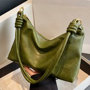 Resim Kadınlar için PU Omuz Çantası | Moda Tek Askılı Çapraz Çanta | Geniş Omuz Askısı | Günlük Kullanıma Uygun El Çantası 