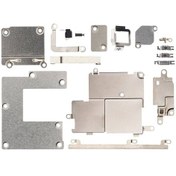 Resim iPhone Uyumlu 11 Pro Max Kasa Anakart İç Aksam Metal Kapaklar Braket Set 