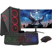Resim Seclife GM-1258 I5-12400F 16GB 512GB 4gb R9370 500W Dos +24" Monitör Oyuncu Pc 