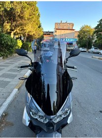 Resim Motocam Rks Blade 250 Ön Cam 2023-2026 Model 75cm Füme Renkli 4mm Uzun 