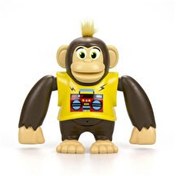 Resim Chimpy Robot Sarı T-Shirtlü 