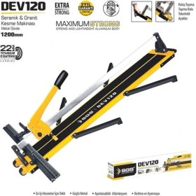 Resim Sgs 120 Dev 120 Seramik Kesme Makinesi 