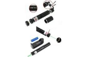 Resim Epilons Şarjlı Turbo Yeşil Lazer Pointer Kibrit Yakabilen Güç 1000MW 