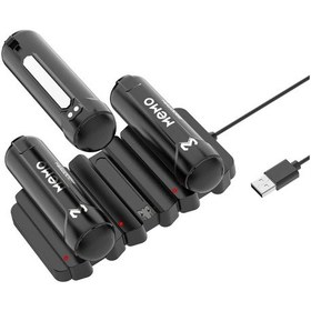 Resim Memo Dl10 - Cx12 Telefon Soğutucu Fan Batarya Şarj Paneli + 2 Yedek Powerbank- 5775 