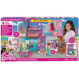 Resim Barbie Tatil Evi Oyun Seti HCD50 