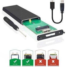 Resim M.2 Ngff To Usb 3.0 Ssd Sata Hdd Harddisk Kutusu - Aliminyum Kasa Kargo Bedava! Aynı Gün Kargo! 24 Saatte Adrese Teslim