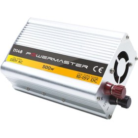 Resim Powermaster 12V/220V Modified Sinus İnverter Çevirici İnverter 500 Watt 