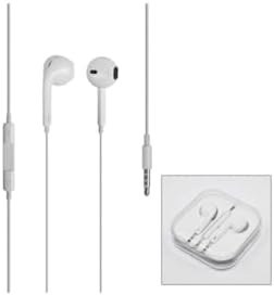 Resim Auris Jesse Market Kulak İçi Kulaklık, iOS 5/6/6s ile Uyumlu, Beyaz 