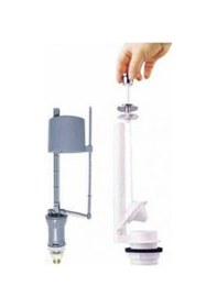 Resim Silverstar Çekmeli Sistem Rezervuar İç Takım Beyaz - Gri 