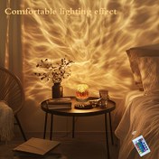 Resim Yuvarlak Su Dalgası Aurora Atmosfer Projeksiyonu, USB Takma Kullanımı, RGB Uzaktan Karartma, Masa Lambası | Masa Lambası | Gece Lambası | LED Sıcak Işık | Ortam Dekoratif Işık, Projeksiyon Lambası, Parti Sahne Işığı, Partiler | Sahne | Oturma Odası | Ofis | Yatak Odası | Oyun Odası Restoran | Noel Sevgililer Günü Paskalya Cadılar Bayramı Hediyesi, Arkadaşlar / Aile / Sınıf Arkadaşları için İdeal, USB Aydınlatma Cihazı 