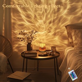 Resim Yuvarlak Su Dalgası Aurora Atmosfer Projeksiyonu, USB Takma Kullanımı, RGB Uzaktan Karartma, Masa Lambası | Masa Lambası | Gece Lambası | LED Sıcak Işık | Ortam Dekoratif Işık, Projeksiyon Lambası, Parti Sahne Işığı, Partiler | Sahne | Oturma Odası | Ofis | Yatak Odası | Oyun Odası Restoran | Noel Sevgililer Günü Paskalya Cadılar Bayramı Hediyesi, Arkadaşlar / Aile / Sınıf Arkadaşları için İdeal, USB Aydınlatma Cihazı 