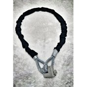 Resim Gordin 2 Metre Uzunluk 12 mm Kalınlık Motorsiklet Çelik Halat Motorsiklet Zincir Kilit 