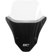 Resim GP Kompozit Honda PCX 125 / 150 2025 Uyumlu Baskılı Ön Cam Şeffaf 55 cm 