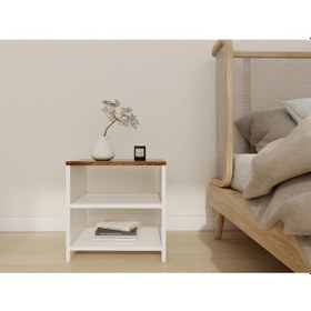 Resim Mars Komodin Amalfi Beyaz Kahverengi 