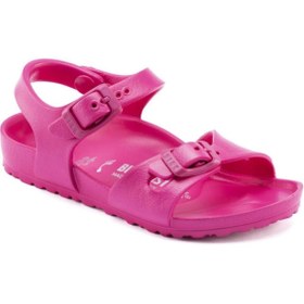 Resim Birkenstock Kız Çocuk Pembe Bırkenstock Rıo Kıds Eva Sandalet 