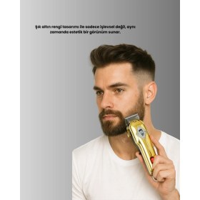 Resim Zenvia 1800 Mah Bataryalı Uzun Kullanım Süreli Şarjlı Tıraş Makinesi ZNV2025 