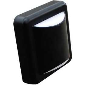 Resim Ack 4w Günışığı Led Duvar Aplik Siyah Kasa Beyaz 