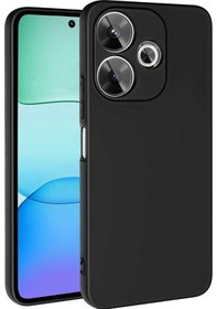 Resim Redmi 13 4g Kılıf Hptk Mara Lansman Kapak - Siyah Siyah 